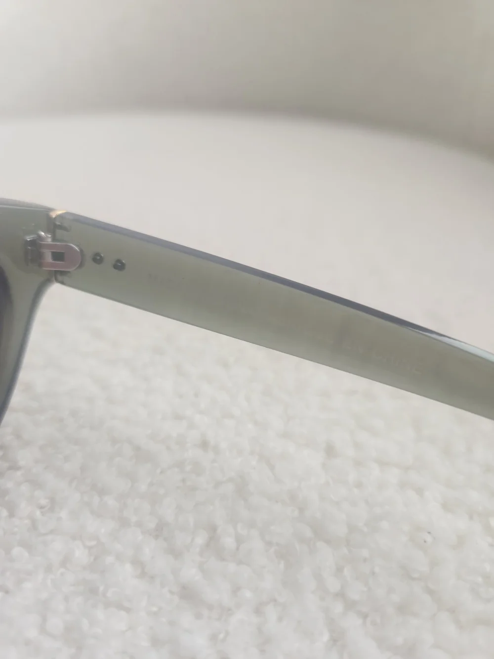 Happily Grey Women's Olive Green Translucent Cat-Eye Sunglasses